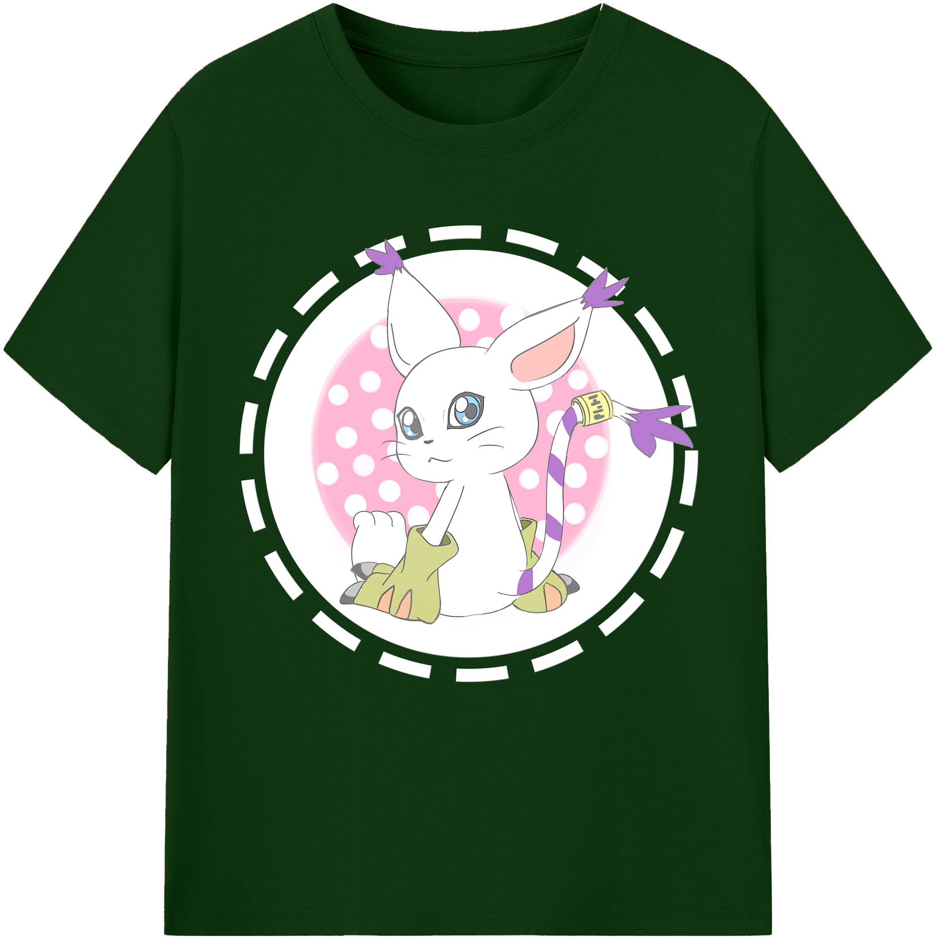 （画像用） Digimon デジタルモンスター/デジモン 綿100％半袖Tシャツ（フロントプリント）